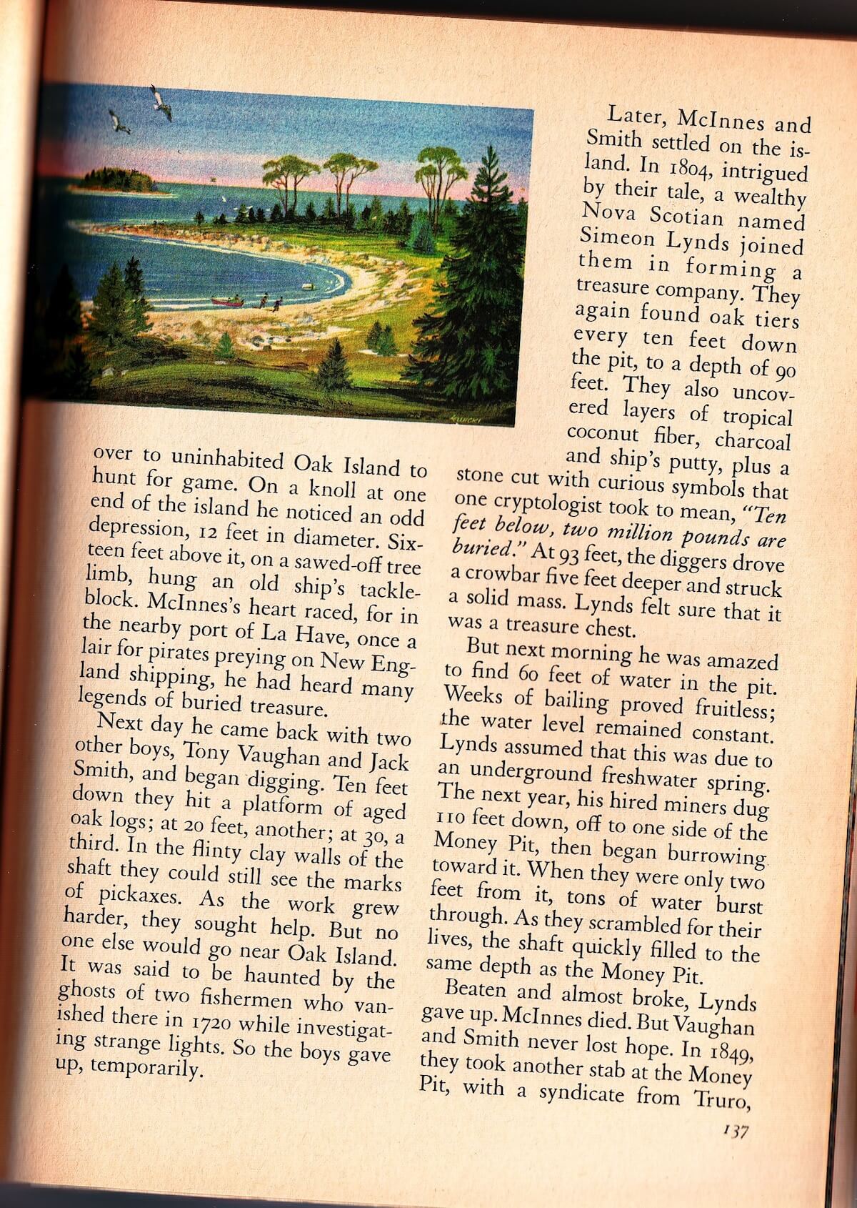 Reader's Digest: Oak Island's Mysterious 'Money Pit' Page 2