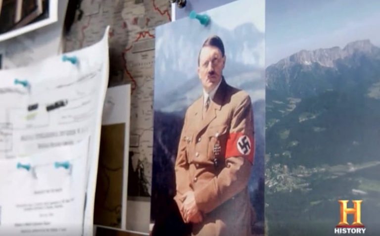 Photo of Adolf Hitler on Hunting Hitler Season 3