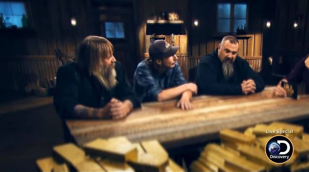 Tony Beets, Parker Schnabel and Todd Hoffman on Gold Rush Live