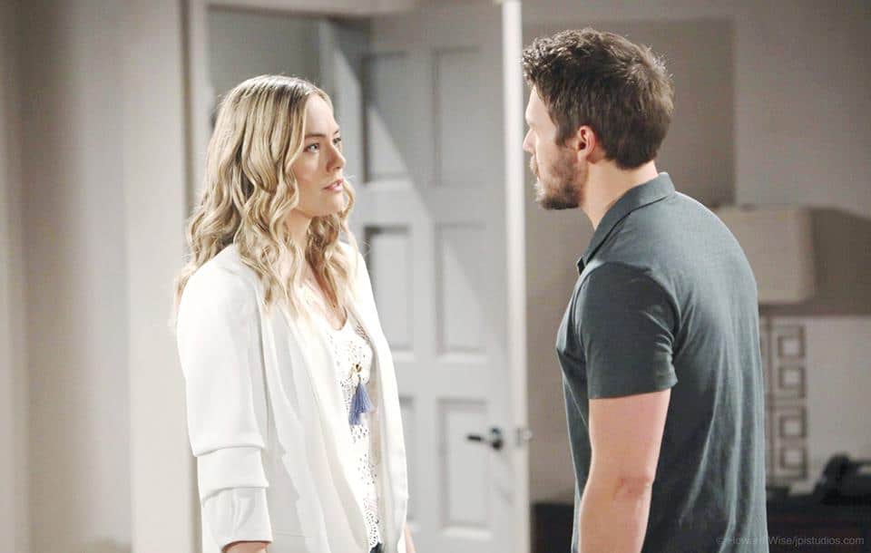 Hope and Liam on The Bold and the Beautiful