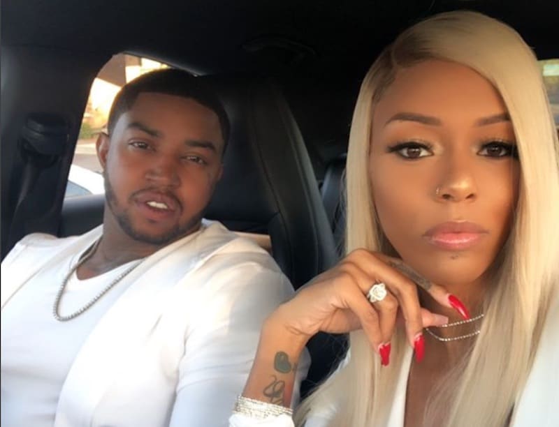 Lil Scrappy with Bambi Benson