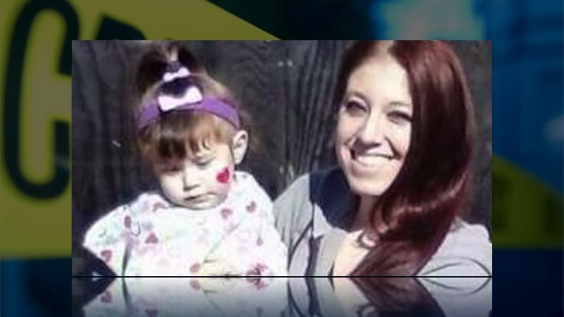 Alyssa Kenny and her daughter - both were murdered