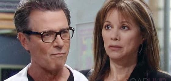 Dr. Bensch and Alexis on General Hospital