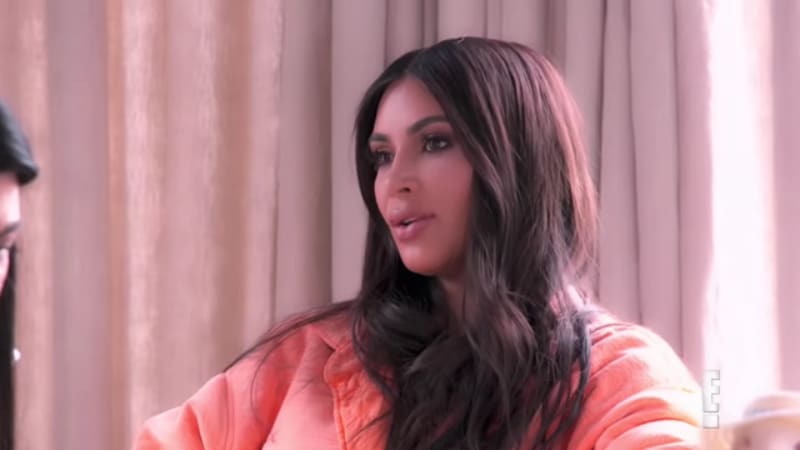 Kim Kardashian on Keeping Up With The Kardashians