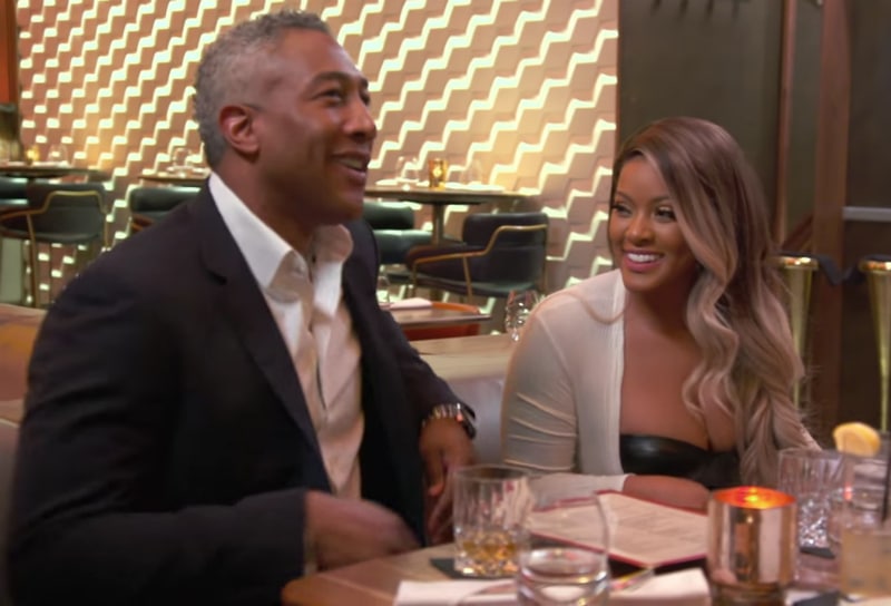 Malaysia Pargo is clearly enjoying the double date Cece set up for her with sports agent Ron