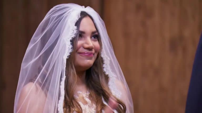 Mia Bally at her wedding on Married at First Sight