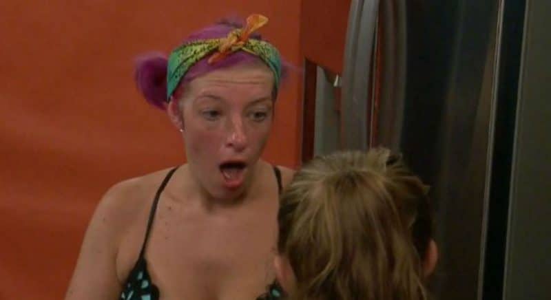 Rockstar looks shocked in a screenshot from Big Brother 20