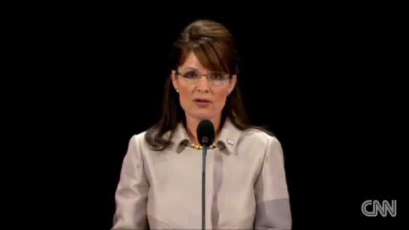 Sarah Palin accepts the Vice Presidential nomination