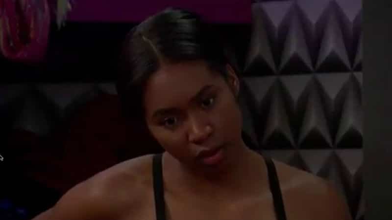 Bayleigh in the Big Brother house