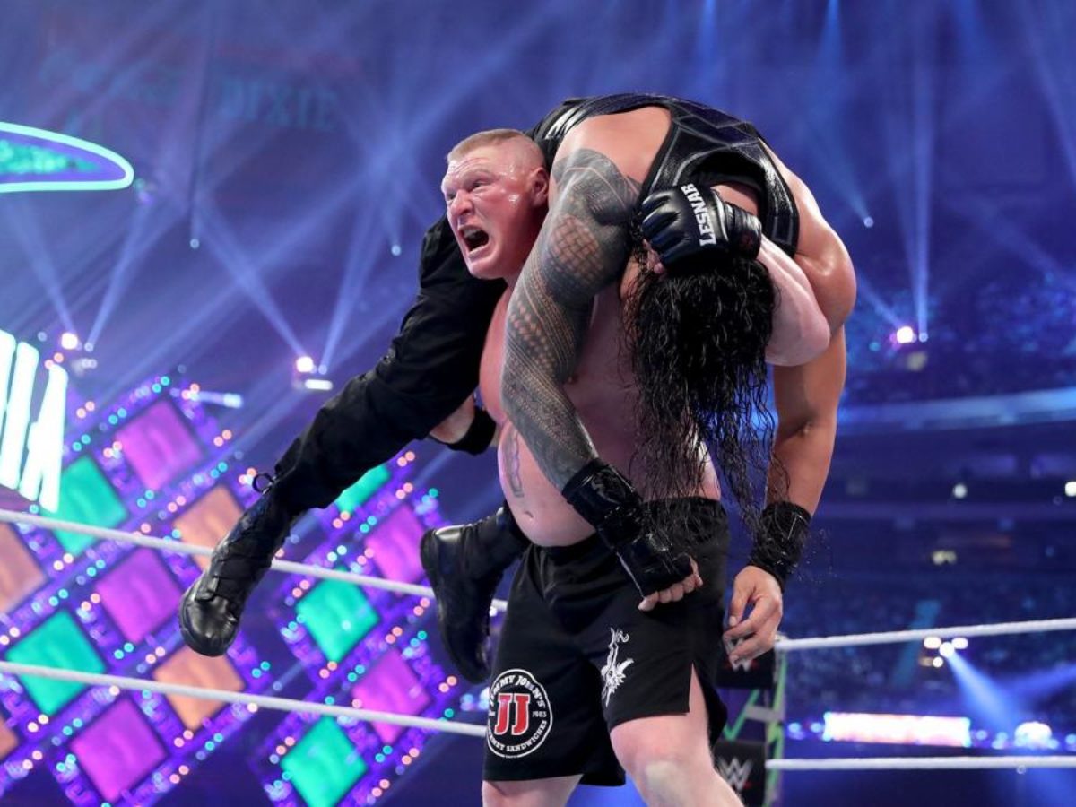 Wwe News Roman Reigns Criticizes Brock Lesnar S Performance In
