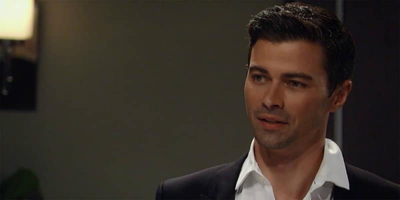 Griffin finds himself in a precarious position on General Hospital
