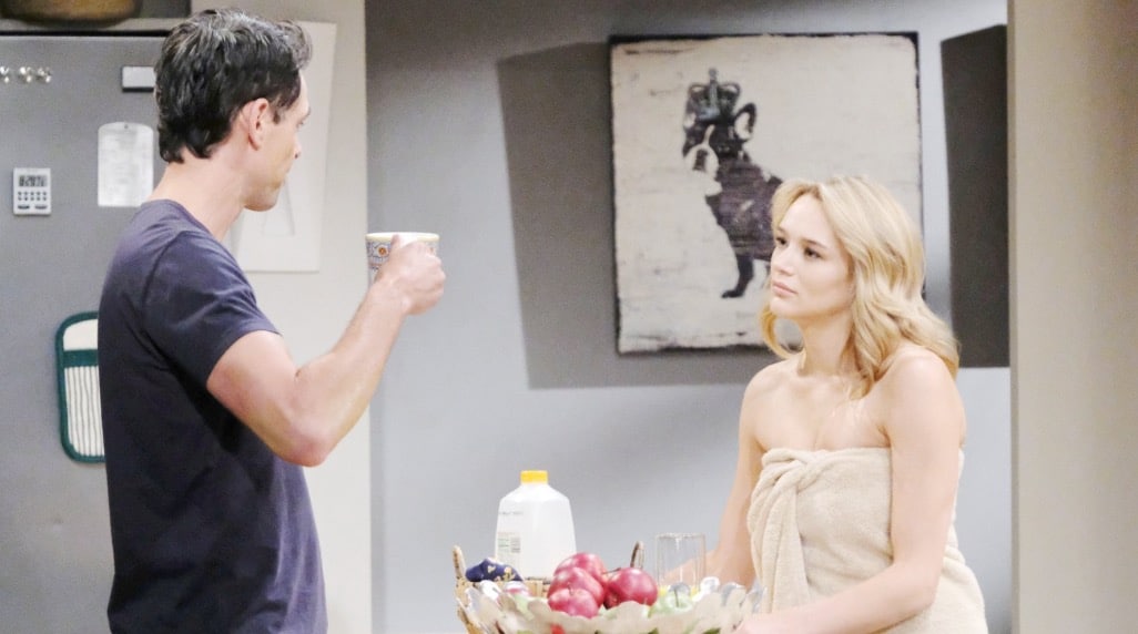 Summer and Billy on The Young and the Restless