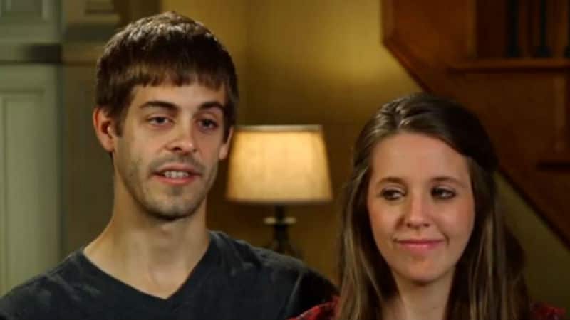Derick Dillard and Jill Duggar in a Counting On confessional