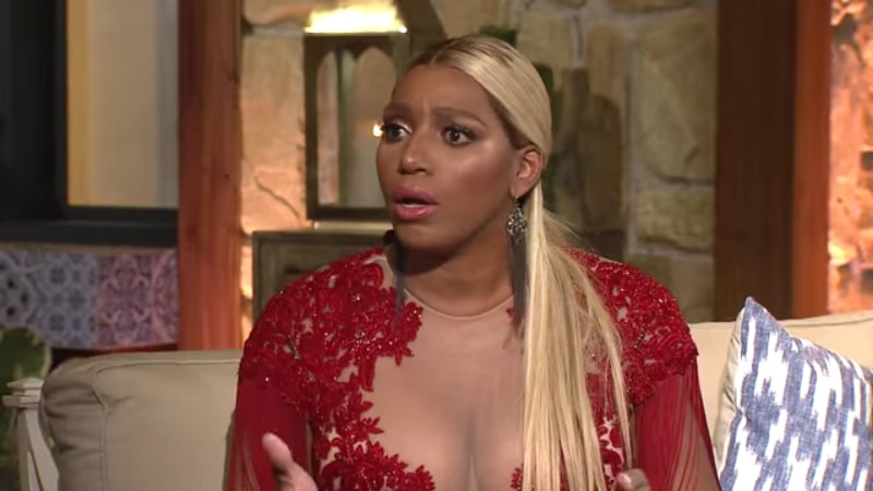 Nene Leakes at the Season 10 reunion for Real Housewives of Atlanta