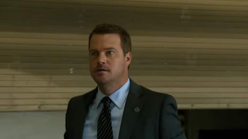 Chris O'Donnell as Callen during October 14 episode of NCIS: Los Angeles