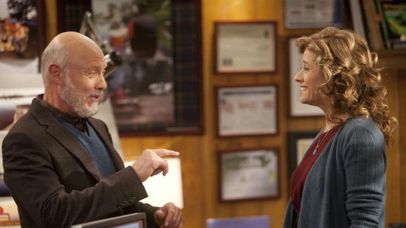 Hector Elizondo and Nancy Travis as Ed and Vanessa on Last Man Standing