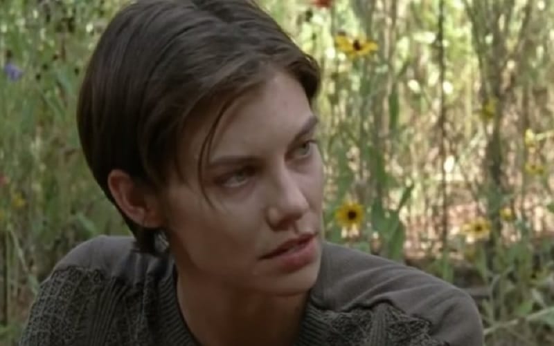 Lauren Cohan as Maggie Greene in an episode of The Walking Dead