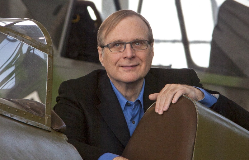 Paul Allen, co-founder of Microsft and owner of the Seattle Seahawks and Portland Trailblazers