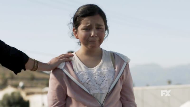 Still Image: Mayans M.C. Gato/Mis preview. Heartbreak has hit the Los Olvidados camp as Mini sheds tears. Pic Credit: FX