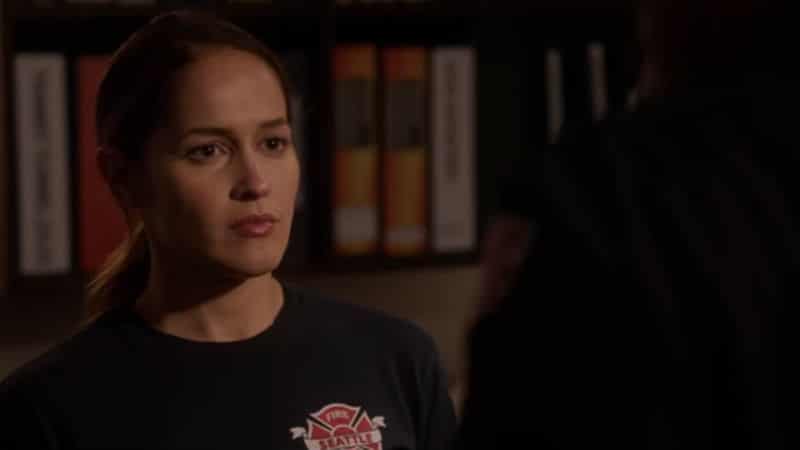Jaina Lee Ortiz as Andy on Station 19