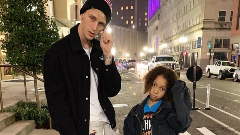 Machine Gun Kelly and daughter Casie