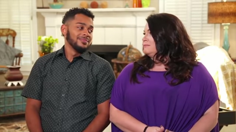 Luis and Molly before their divorce on 90 Day Fiance: Happily Ever After? Pic credit: TLC