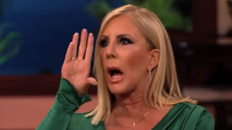 Vicki Gunvalson at The Real Housewives of Orange County reunion show