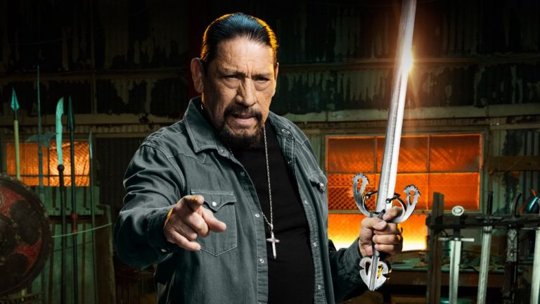 Danny Trejo brings the steel and the swagger to El Rey, home of Man At Arms: Art of War. Pic credit: El Rey