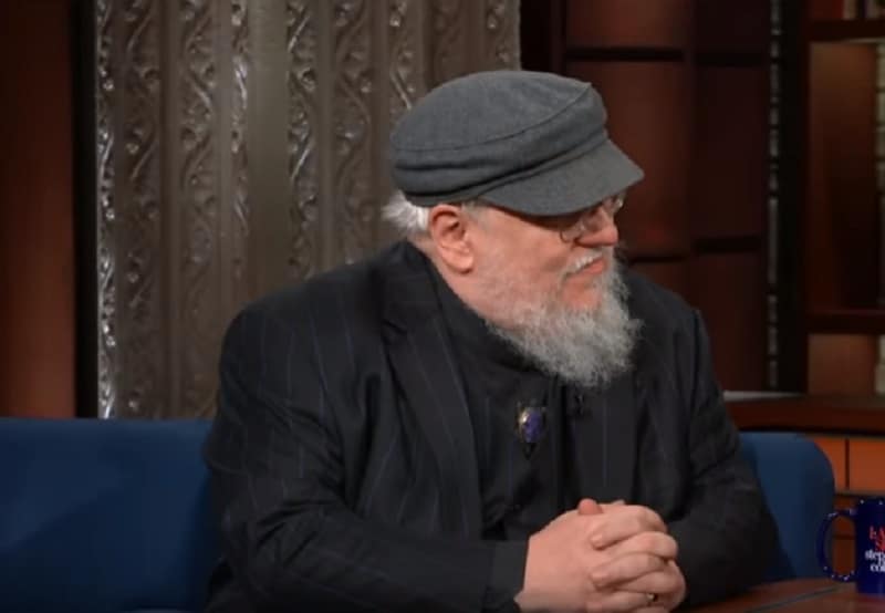 Game of Thrones creator George R.R. Martin on The Late Show with Stephen Colbert