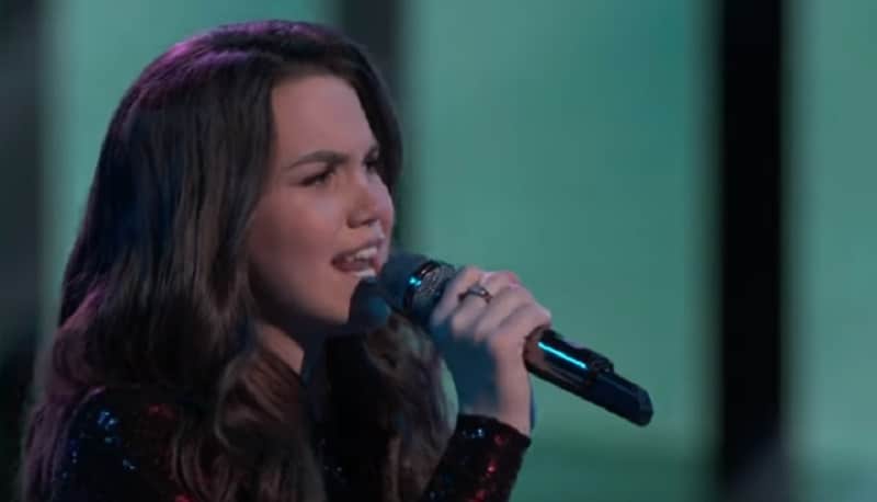 Reagan Strange was saved during the latest episode of The Voice