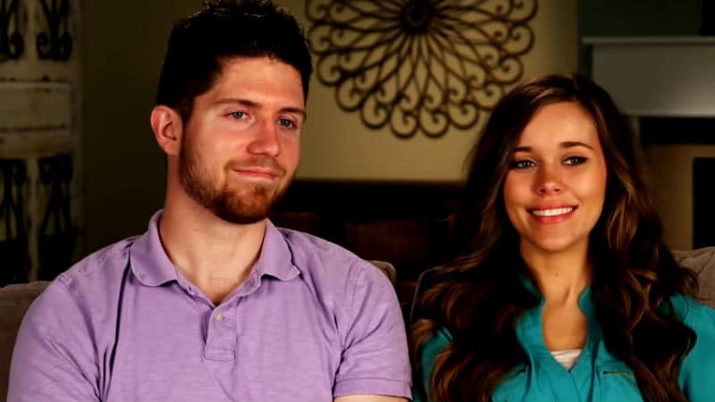 Ben Seewald and Jessa Duggar in a TLC confessional