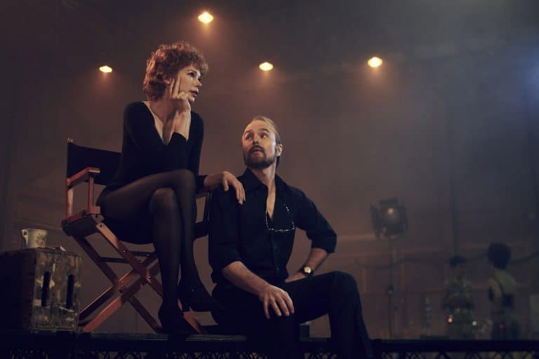 Michelle Williams as Gwen Verdon and Sam Rockwell as Bob Fosse in Fosse/Verdon