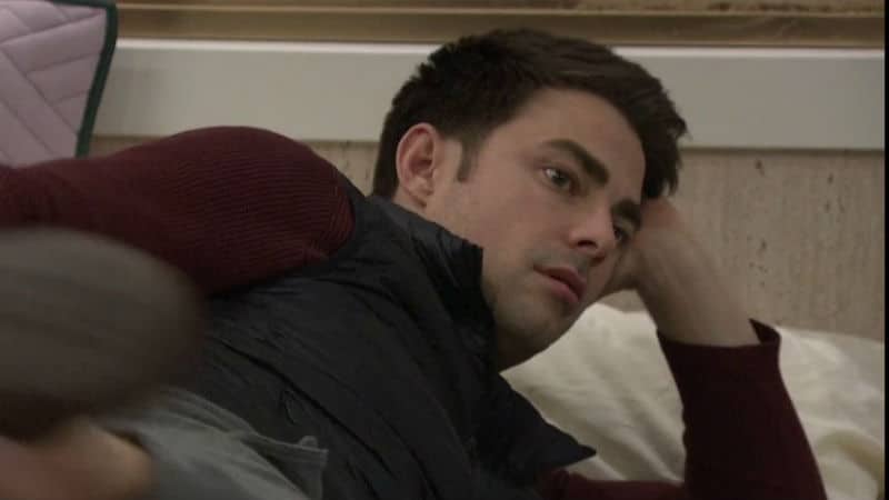 Jonathan Bennett in the Celebrity Big Brother house