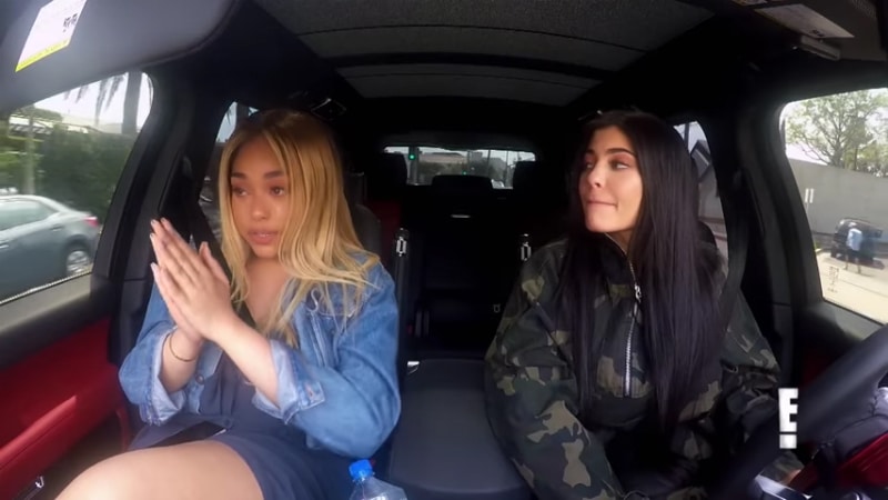 Jordyn Woods and Kylie Jenner on Life of Kylie