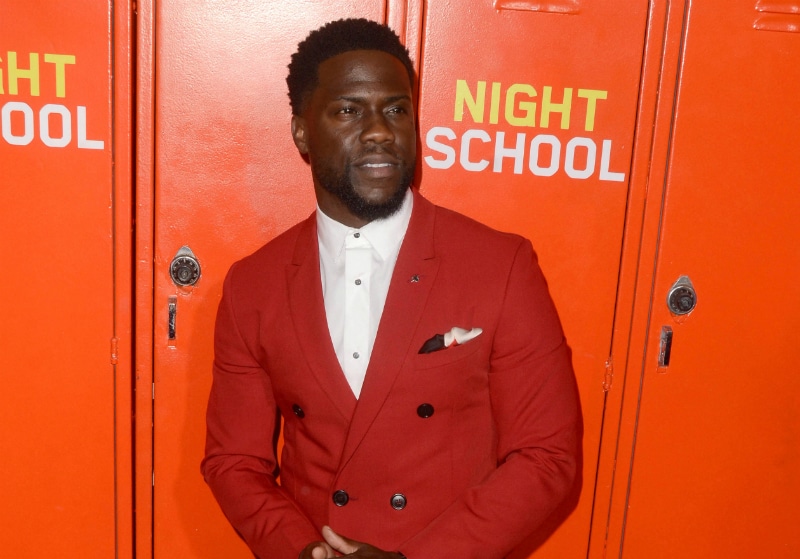 Kevin Hart at the "Night School" Premiere at the Regal Cinemas on September 24, 2018 in Los Angeles, CA