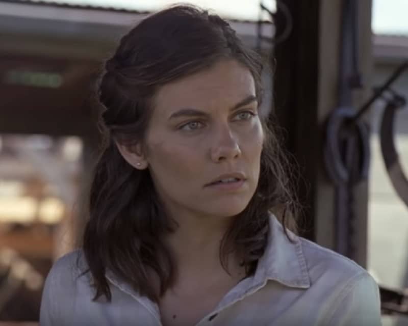 Actress Lauren Cohan as Maggie on The Walking Dead cast