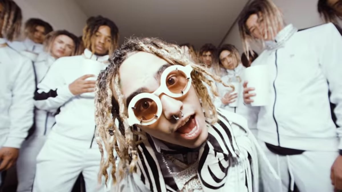 Lil Pump in the new music video for Be Like Me ft. Lil Wayne