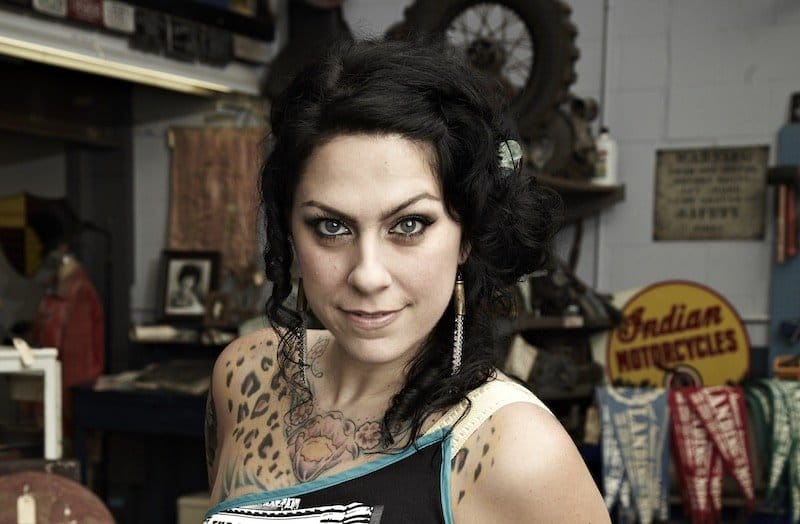 Danielle Colby is a big draw for fans of American Pickers. Pic credit: History/Zachary Maxwell Stertz