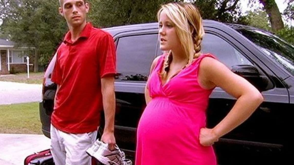 Andrew Lewis and Jenelle Evans on 16 & Pregnant