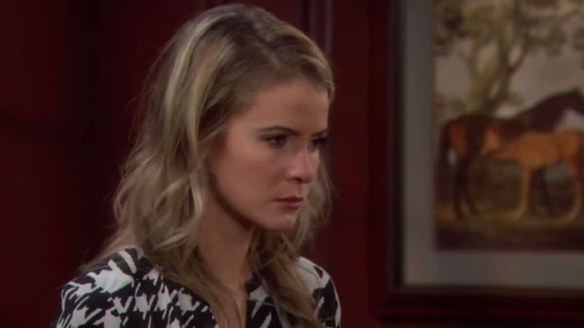 Linsey Godfrey as Caroline Spencer on The Bold and the Beautiful