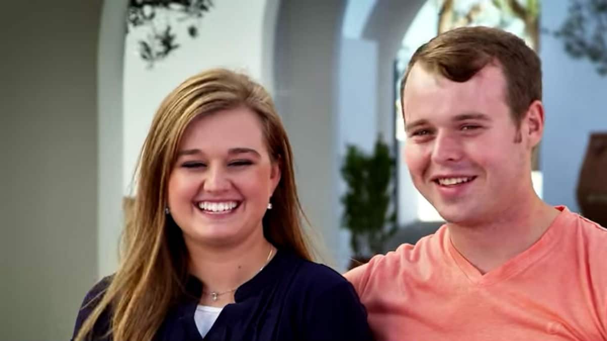 Joseph and Kendra Duggar during a confessional from Counting On
