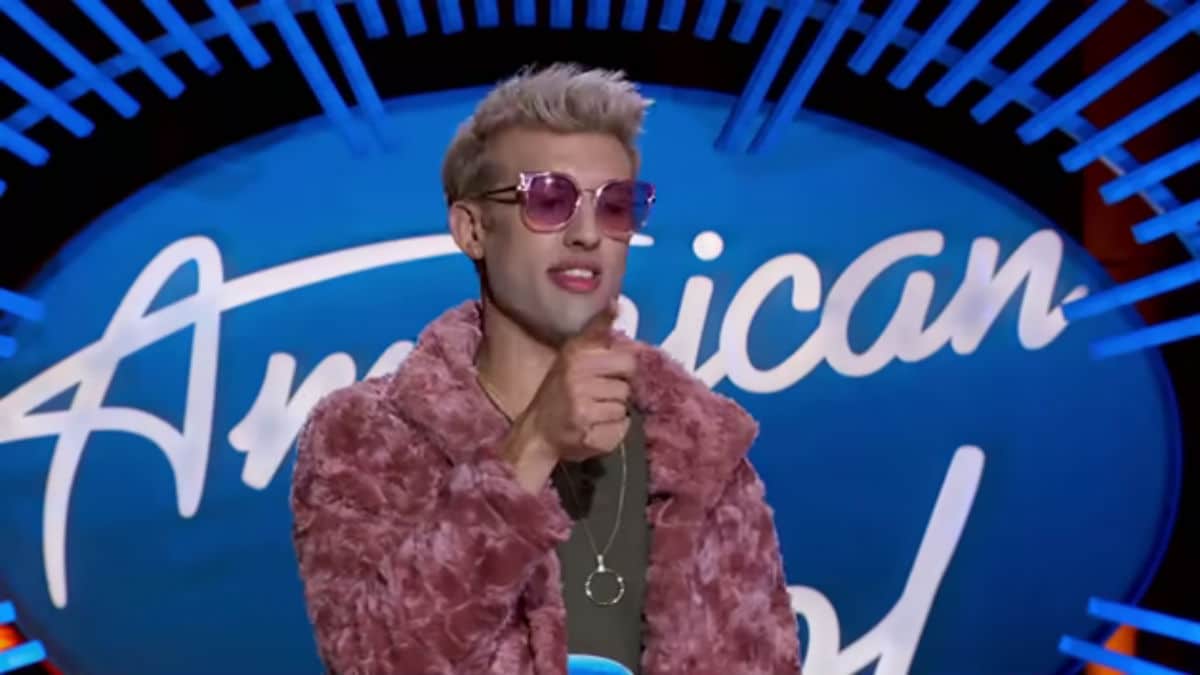 Jorgie during his audition on American Idol