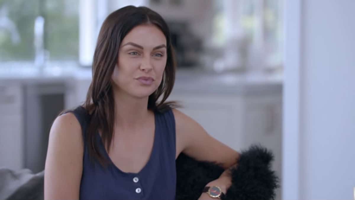 Lala Kent talking with Tyler Henry on Hollywood Medium with Tyler Henry