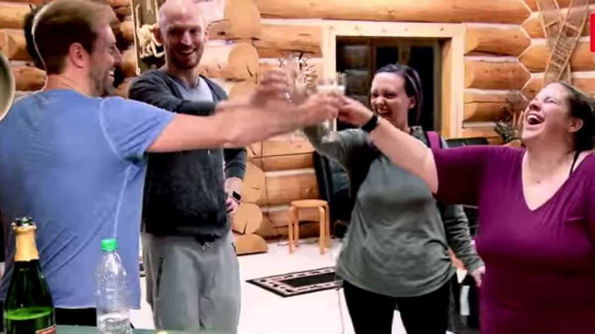 Todd, Tal, Heather, and Whitney in Alaska on My Big Fat Fabulous Life