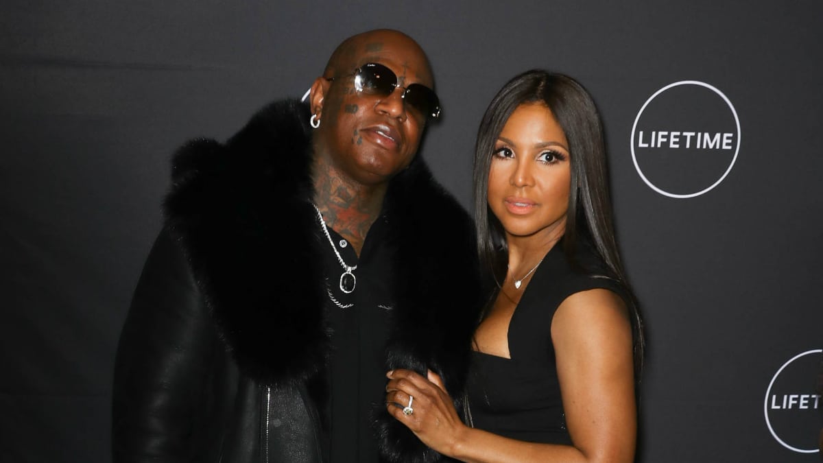 Birdman and Toni Braxton at the premiere of 'Faith Under Fire: The Antoinette Tuff Story' in New York City.