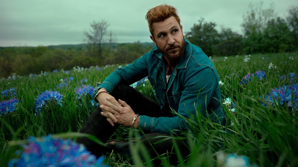 Pablo Schreiber as Mad Sweeney in the Starz series American Gods