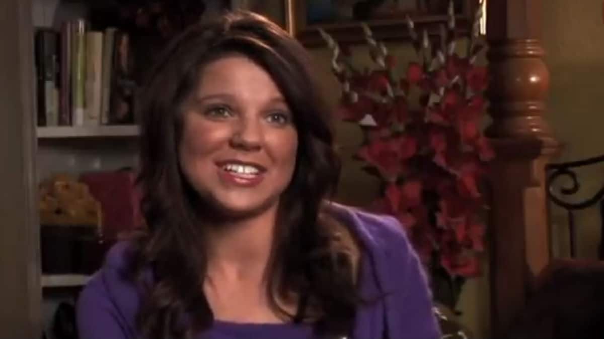 Amy Duggar King during a 19 Kids and Counting confessional