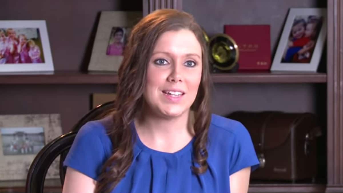 Anna Duggar during a 19 Kids and Counting confessional