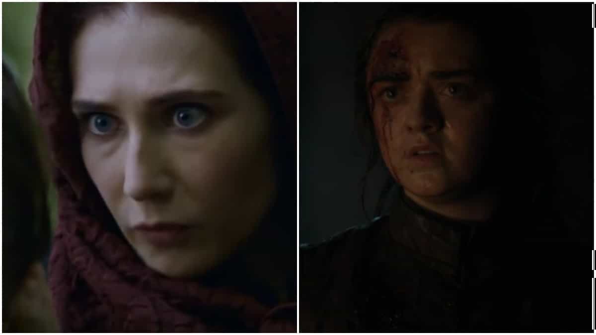 Game of Thrones episode 3 arya and red woman