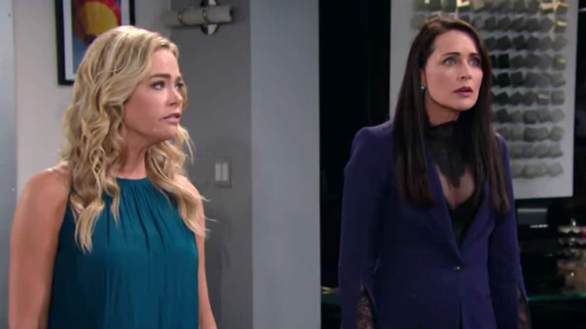 Denise Richards and Rena Sofer as Shauna and Quinn on the Bold and the Beautiful